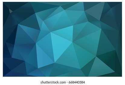 Light BLUE vector Pattern.  triangular template. Geometric sample. Repeating routine with triangle shapes. New texture for your design. Pattern can be used for background.