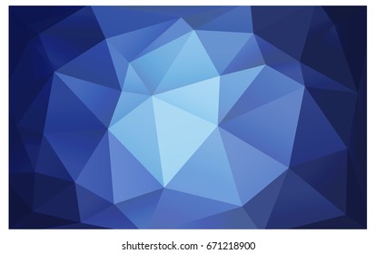 Light BLUE vector Pattern.  triangular template. Geometric sample. Repeating routine with triangle shapes. New texture for your design. Pattern can be used for background.