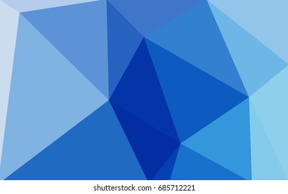 Light BLUE vector Pattern.  triangular template. Geometric sample. Repeating routine with triangle shapes. New texture for your design. Pattern can be used for background.