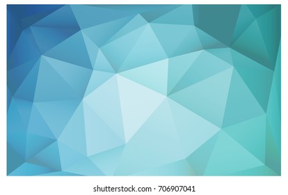 Light BLUE vector Pattern.  triangular template. Geometric sample. Repeating routine with triangle shapes. New texture for your design. Pattern can be used for background.