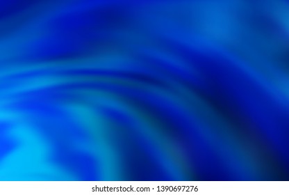 Light BLUE vector pattern with wry lines. Geometric illustration in abstract style with gradient.  Colorful wave pattern for your design.