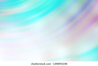 Light BLUE vector pattern with wry lines. A completely new colorful illustration in simple style. Abstract style for your business design.