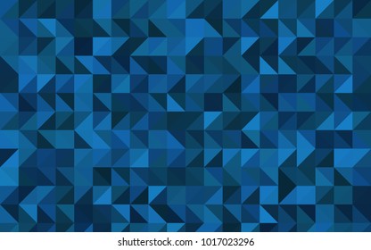 Light BLUE vector polygon abstract background. Modern geometrical abstract illustration with gradient. A completely new template for your business design.