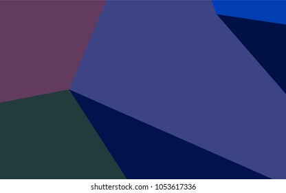 Light BLUE vector polygon abstract background. Shining illustration, which consist of triangles. A new texture for your design.