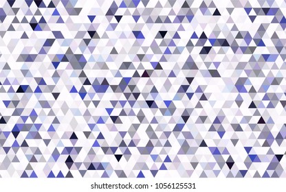 Light BLUE vector polygon abstract template. A sample with polygonal shapes. The textured pattern can be used for background.