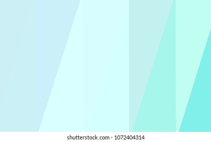 Light BLUE vector polygon abstract background. Geometric illustration in Origami style with gradient.  A completely new design for your business.