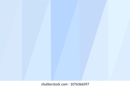 Light BLUE vector polygon abstract layout. Colorful illustration in polygonal style with gradient. A new texture for your design.