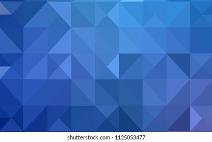 Light BLUE vector polygon abstract background. Triangular geometric sample with gradient.  Textured pattern can be used as a background.
