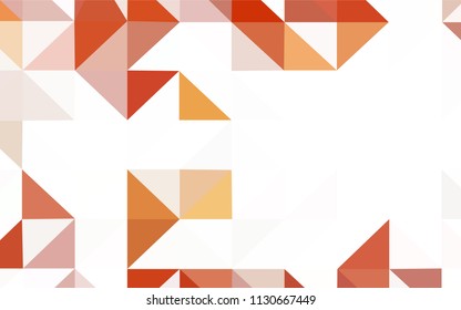 Light BLUE vector polygon abstract background. A completely new color illustration in a polygonal style. New template for your brand book.