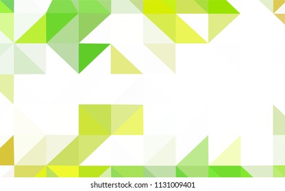 Light BLUE vector polygon abstract background. Modern abstract illustration with triangles. Brand new style for your business design.