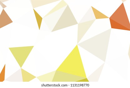 Light BLUE vector polygon abstract backdrop. Colorful abstract illustration with triangles. Pattern for a brand book's backdrop.