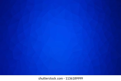 Light BLUE vector polygon abstract backdrop. Colorful abstract illustration with triangles. Polygonal design for your web site.