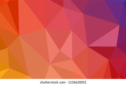 Light BLUE vector polygon abstract backdrop. Colorful illustration in polygonal style with gradient. New template for your brand book.