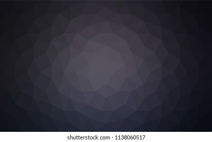 Light BLUE vector polygon abstract backdrop. Colorful illustration in polygonal style with gradient. Template for cell phone's backgrounds.