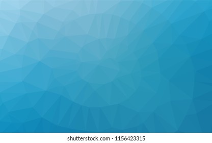 Light BLUE vector polygon abstract layout. Modern geometrical abstract illustration with gradient. A new texture for your design.