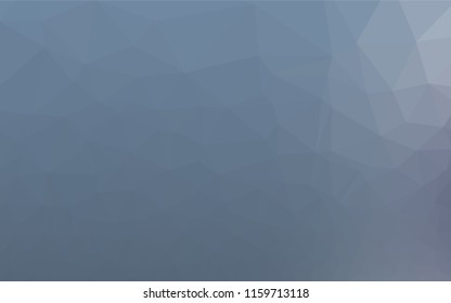Light BLUE vector polygon abstract background. Creative geometric illustration in Origami style with gradient. Brand new style for your business design.