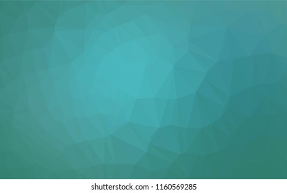 Light BLUE vector polygon abstract background. Colorful illustration in abstract style with gradient. Brand new design for your business.