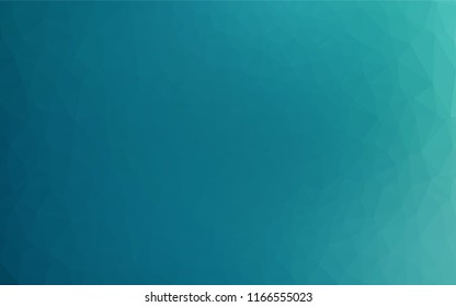 Light BLUE vector polygon abstract backdrop. A completely new color illustration in a vague style. Brand new design for your business.