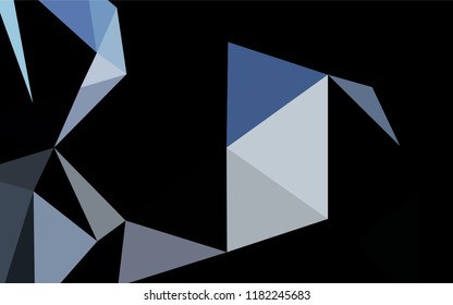 Light BLUE vector polygon abstract backdrop. Shining colored illustration in a Brand new style. The completely new template can be used for your brand book.
