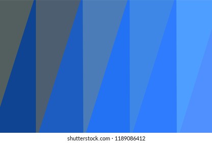 Light BLUE vector polygon abstract background. Polygonal abstract illustration with gradient. The best triangular design for your business.