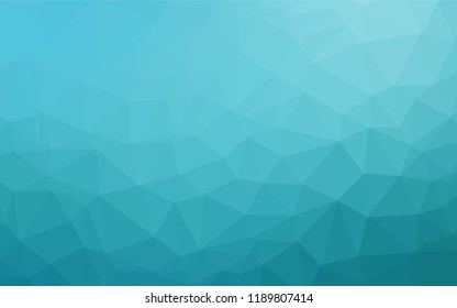 Light BLUE vector polygon abstract backdrop. An elegant bright illustration with gradient. Brand new style for your business design.