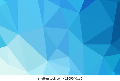 Light BLUE vector polygon