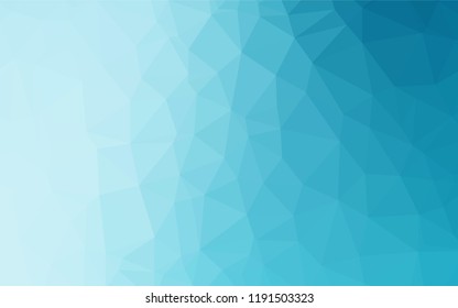 Light BLUE vector polygon abstract backdrop. Shining colored illustration in a Brand new style. Brand new design for your business.