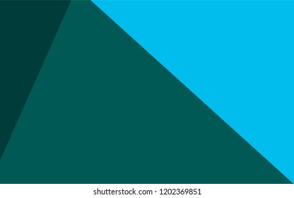 Light BLUE vector polygon abstract backdrop. A sample with polygonal shapes. The best triangular design for your business.