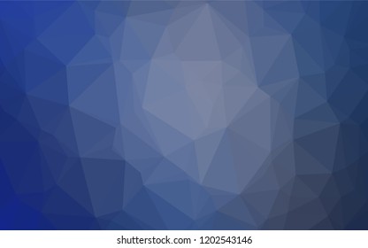 Light BLUE vector polygon abstract layout. Shining colored illustration in a Brand new style. A completely new template for your business design.