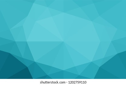Light BLUE vector polygon abstract backdrop. Shining colored illustration in a Brand new style. The template can be used as a background for cell phones.