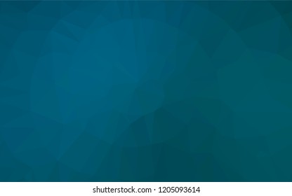 Light BLUE vector polygon abstract background. Brand new colored illustration in blurry style with gradient. The template can be used as a background for cell phones.