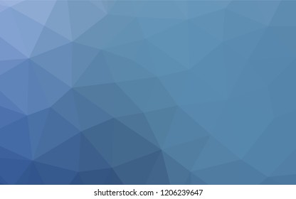 Light BLUE vector polygon abstract backdrop. Colorful abstract illustration with gradient. Brand new design for your business.