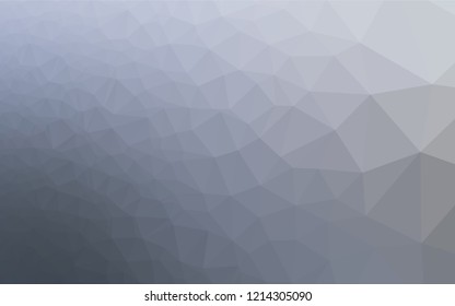 Light BLUE vector polygon abstract backdrop. A vague abstract illustration with gradient. The template can be used as a background for cell phones.