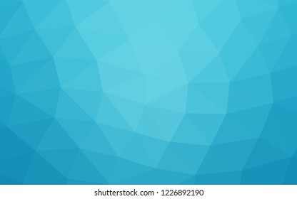 Light BLUE vector polygon abstract polygon abstract. Shining colored illustration in a Brand new style. Brand new design for your business.