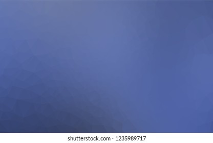 Light BLUE vector polygon abstract background. Creative geometric illustration in Origami style with gradient. The template can be used as a background for cell phones.