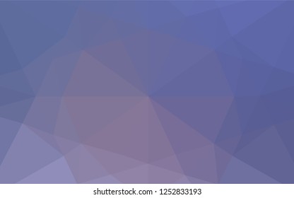 Light BLUE vector polygon abstract layout. Shining colored illustration in a Brand new style. The elegant pattern can be used as part of a brand book.
