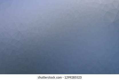 Light BLUE vector polygon abstract background. Colorful abstract illustration with gradient. The best triangular design for your business.