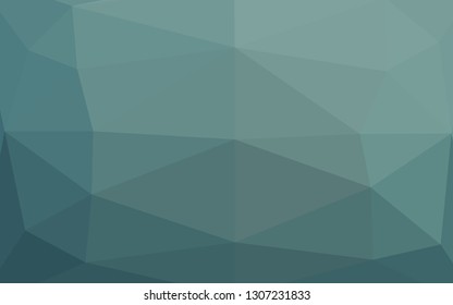 Light BLUE vector polygon abstract background. Triangular geometric sample with gradient.  Template for a cell phone background.
