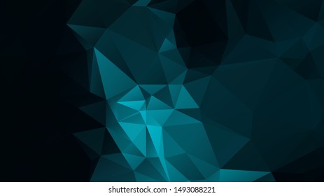 
light blue vector polygon abstract layout , Low Poly Background . vector blurry triangle texture. Brand new colorful illustration in with gradient. Brand new style for your business design.