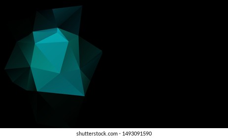 
light blue vector polygon abstract layout , Low Poly Background . vector blurry triangle texture. Brand new colorful illustration in with gradient. Brand new style for your business design.