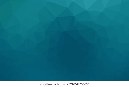 Light BLUE vector polygon abstract layout. A completely new color illustration in a vague style. Completely new template for your business design.