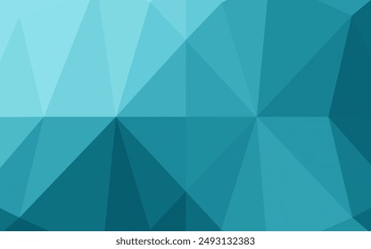 Light BLUE vector polygon abstract layout. Creative illustration in halftone style with gradient. Triangular pattern for your business design. - Powered by Shutterstock - Get 15% off with code: PIKWIZARD15
