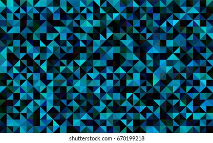 Light BLUE vector polygon abstract background. Triangular geometric sample with gradient.  Brand-new design for your business.