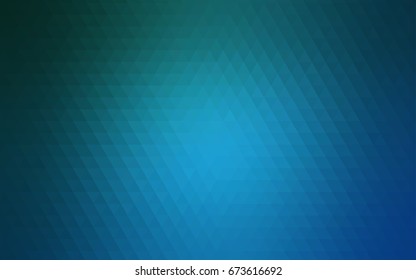Light BLUE vector polygon abstract template. Brand-new colored illustration in blurry style with gradient. A completely new design for your business.