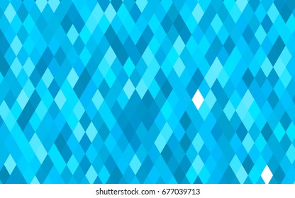 Light BLUE vector polygon abstract pattern. A completely new color illustration in a vague style. The template can be used as a background for cell phones.