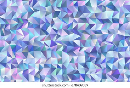 Light BLUE vector polygon abstract template. Shining colored illustration in a brand-new style. Brand-new style for your business design.