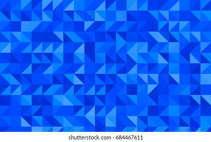 Light BLUE vector polygon abstract background. Shining illustration, which consist of triangles. A completely new design for your business.