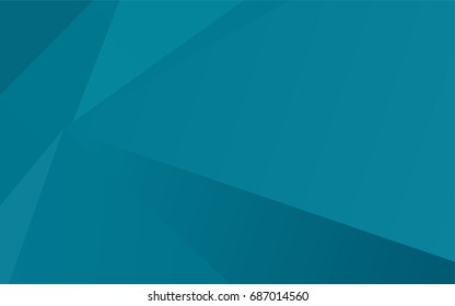 Light BLUE vector polygon abstract background. Modern geometrical abstract illustration with gradient. A completely new template for your business design.