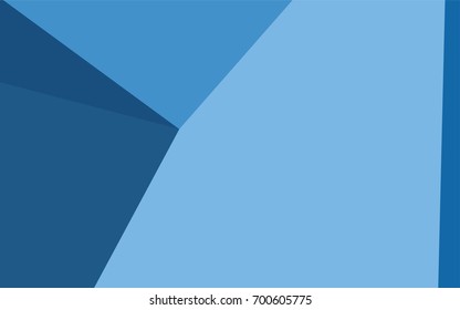 Light BLUE vector polygon abstract template. Modern geometrical abstract illustration with gradient. Brand-new style for your business design.
