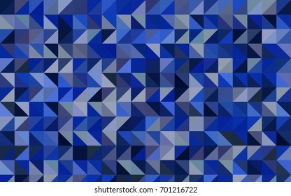 Light BLUE vector polygon abstract background. Colorful illustration in abstract style with gradient. Brand-new design for your business.